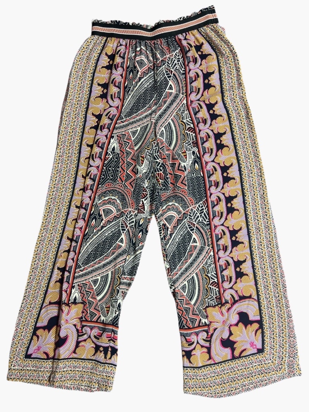 Maeve By Anthropologie Wide-Leg Rooibos Cropped Pants Women's XS
